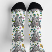 Chaussette Chaussettes Cardigan Welsh Corgi mignonnes et colo (Haut)
