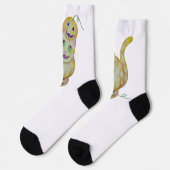 Chaussette Chaussettes Cat-O-Lantern (Gauche)