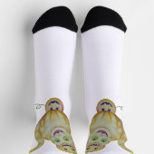 Chaussette Chaussettes Cat-O-Lantern (Haut)