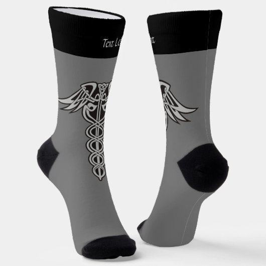 Chaussette Chaussettes Celtic Knot Caduceus (Angulaire)