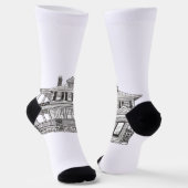 Chaussette chaussettes Charleston (Angulaire)