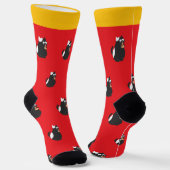 Chaussette Chaussettes Chat Pizza (Angulaire)