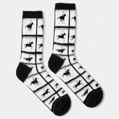 Chaussette Chaussettes - Cheval en mouvement (Droite)
