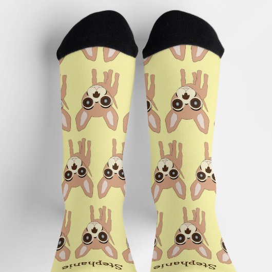 Chaussette Chaussettes Chihuahua Chig Design (Haut)