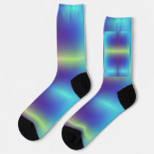 Chaussette Chaussettes colorées avec un design dégradé  (Gauche)