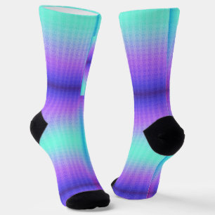 Chaussette Chaussettes colorées avec un motif de dégradé alla