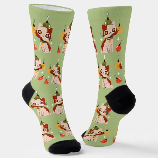 Chaussette Chaussettes Colorées de Chat (Angulaire)