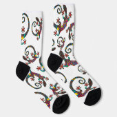 Chaussette Chaussettes colorées Gecko (Droite)