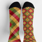 Chaussette Chaussettes colorées inégales (Haut)