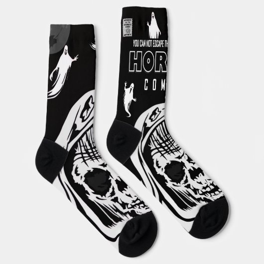 Chaussette Chaussettes Comics Horreur (Droite)