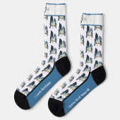 Chaussette Chaussettes Comiques de Geai de Steller (Gauche)
