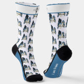 Chaussette Chaussettes Comiques de Geai de Steller (Angulaire)