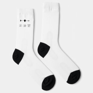 Chaussette Chaussettes commémoratives BLANCHE