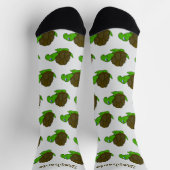 Chaussette Chaussettes Conception de tortue (Haut)