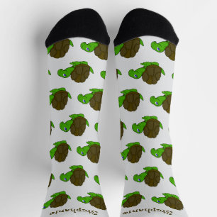 Chaussette Chaussettes Conception de tortue