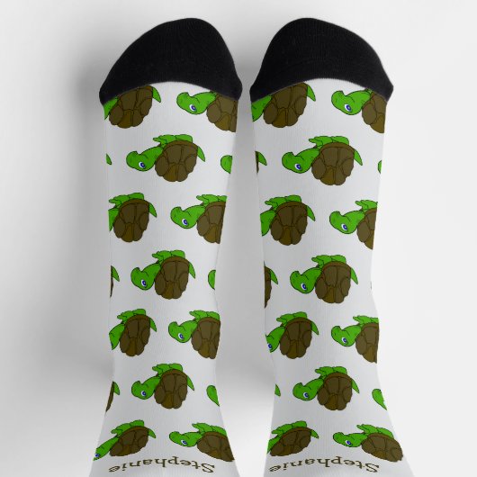 Chaussette Chaussettes Conception de tortue (Haut)