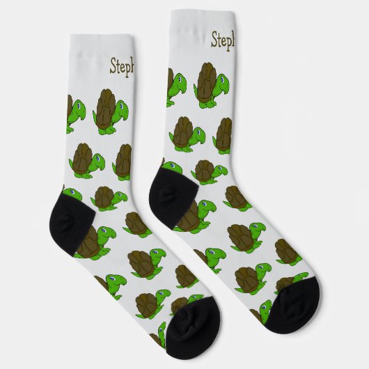 Chaussette Chaussettes Conception de tortue (Droite)
