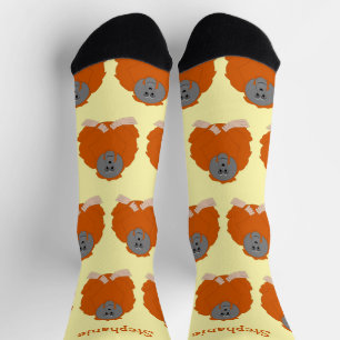 Chaussette Chaussettes Conception Orangoutan