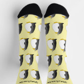 Chaussette Chaussettes conception pingouin (Haut)