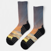 Chaussette Chaussettes coucher de soleil (Gauche)