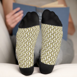 Chaussette Chaussettes Cozy Pattern Crew – Confort Douillet e