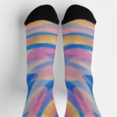 Chaussette Chaussettes Crazy Art Aquarelle (Haut)
