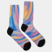 Chaussette Chaussettes Crazy Art Aquarelle (Droite)