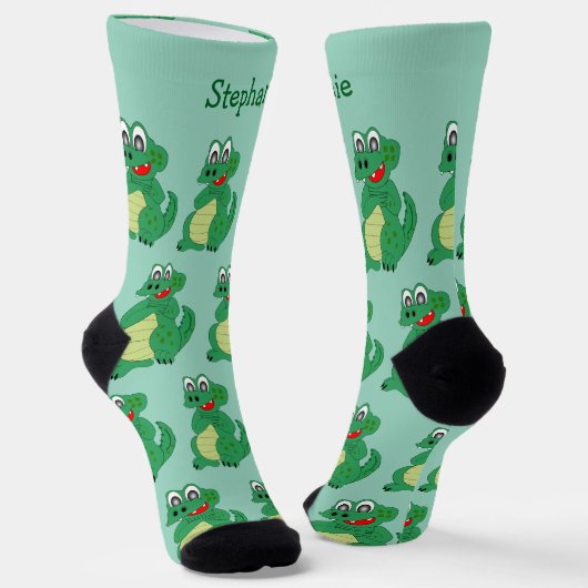 Chaussette Chaussettes Crocodile Design (Angulaire)
