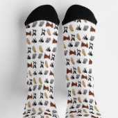 Chaussette Chaussettes Cute Pups Crew (Haut)