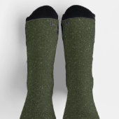 Chaussette Chaussettes d’équipage Moss Green Parties scintill (Haut)