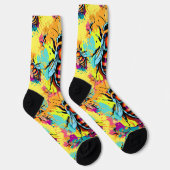 Chaussette Chaussettes d'abeilles mignonnes - Chaussettes d'a (Droite)