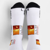 Chaussette Chaussettes d'acronyme Christ (Haut)