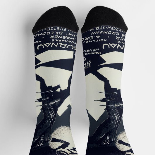 Chaussette Chaussettes d'affiche "NOSFERATU" 1922 (Haut)