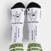 Chaussette Chaussettes d'affirmation (Haut)