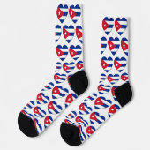 Chaussette Chaussettes d'amour Cuba (Gauche)