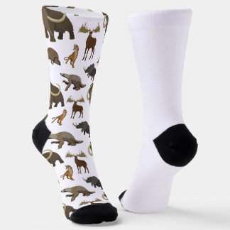 Chaussette Chaussettes d'animaux de l'âge de glace