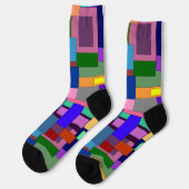 Chaussette Chaussettes d'art moderne (Gauche)