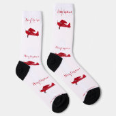 Chaussette Chaussettes d'avion du Pôle Nord (Droite)