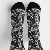 Chaussette Chaussettes de bande de cassettes rétro - Vibes Vi (Haut)