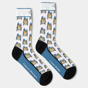 Chaussette Chaussettes de bleuets doux-orientaux
