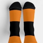 Chaussette Chaussettes de blocs de couleur - orange (Haut)