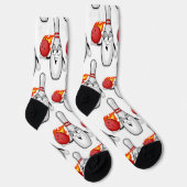 Chaussette Chaussettes de bowling ridicules (Droite)