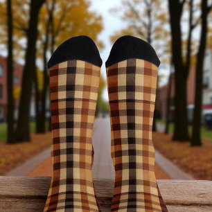 Chaussette Chaussettes de Buffalo classique en terre cuite ru