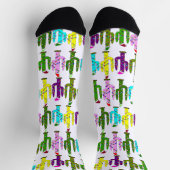 Chaussette Chaussettes de cactus de Noël (Haut)