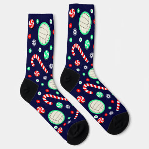 Chaussette Chaussettes de cadeaux de Noël de volley-ball