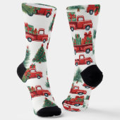 Chaussette Chaussettes de camion de Noël (Angulaire)