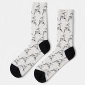 Chaussette Chaussettes de cerfs inspirées par la Grèce mycéni (Gauche)