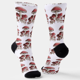 Chaussette Chaussettes de champignons
