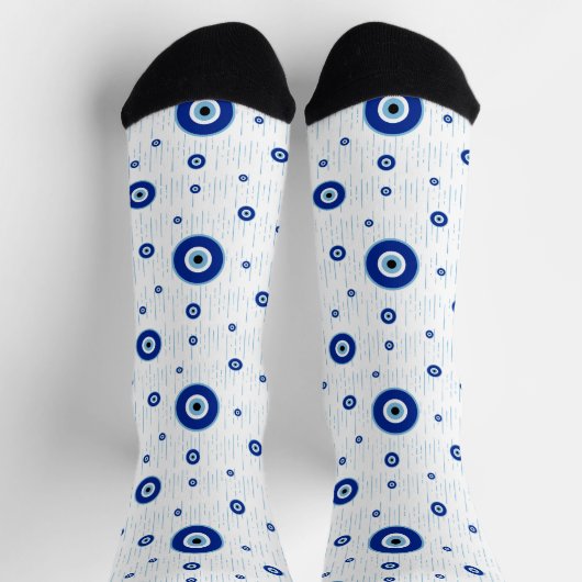 Chaussette Chaussettes de charme bleu nazi (Haut)