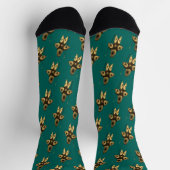 Chaussette Chaussettes de chasseur inuit fractales (Haut)